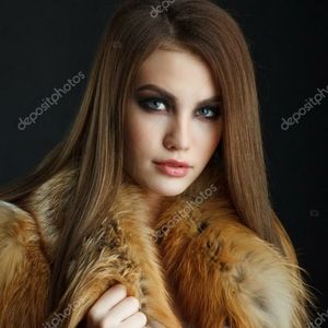 Vintage REAL red fox fur jacket